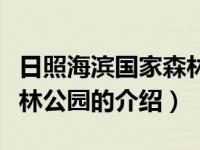 日照海滨国家森林公园（关于日照海滨国家森林公园的介绍）