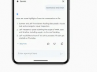 智能手机上的Gmail与Gemini有了更好的AI集成