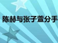 陈赫与张子萱分手了吗 抛弃相恋14年的初恋