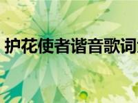 护花使者谐音歌词大全（护花使者谐音歌词）