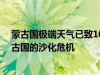 蒙古国极端天气已致10人死亡 罕见严重沙尘暴的背后是蒙古国的沙化危机