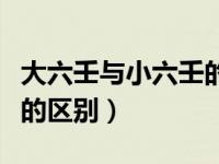 大六壬与小六壬的区别详解（大六壬与小六壬的区别）