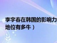 李宇春在韩国的影响力（韩国人眼中的李宇春：李宇春国际地位有多牛）