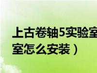 上古卷轴5实验室mod（上古卷轴5爱的实验室怎么安装）