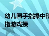 幼儿园手指操中班简单游戏（幼儿园最常用手指游戏操