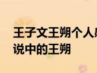 王子文王朔个人感情经历 王子文老公不是传说中的王朔