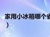 家用小冰箱哪个省电（家用小冰箱哪个牌子好）