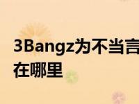 3Bangz为不当言行道歉 公众人物的底线到底在哪里