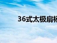 36式太极扇杨丽全套教学（36式）