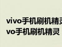 vivo手机刷机精灵能解锁六位数字密码吗（vivo手机刷机精灵）