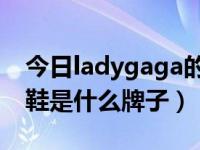 今日ladygaga的鞋子的名字（lady gaga的鞋是什么牌子）