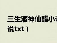 三生酒神仙醋小说txt下载（三生酒神仙醋小说txt）