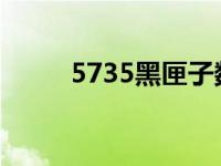 5735黑匣子数据会公布吗（573）