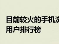 目前较火的手机浏览器排名 8月份手机浏览器用户排行榜