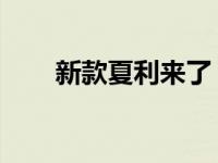 新款夏利来了 亲民夏利要卷土从来）