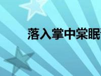 落入掌中棠眠晋江（落入掌中棠眠）