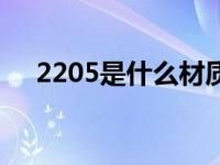 2205是什么材质的（2205是什么材质）