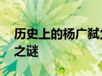 历史上的杨广弑父杀兄 隋炀帝杨广弑君杀父之谜