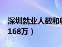 深圳就业人数和收入（深圳就业人口有达到1168万）