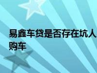 易鑫车贷是否存在坑人行为？揭露真相，让您明明白白贷款购车